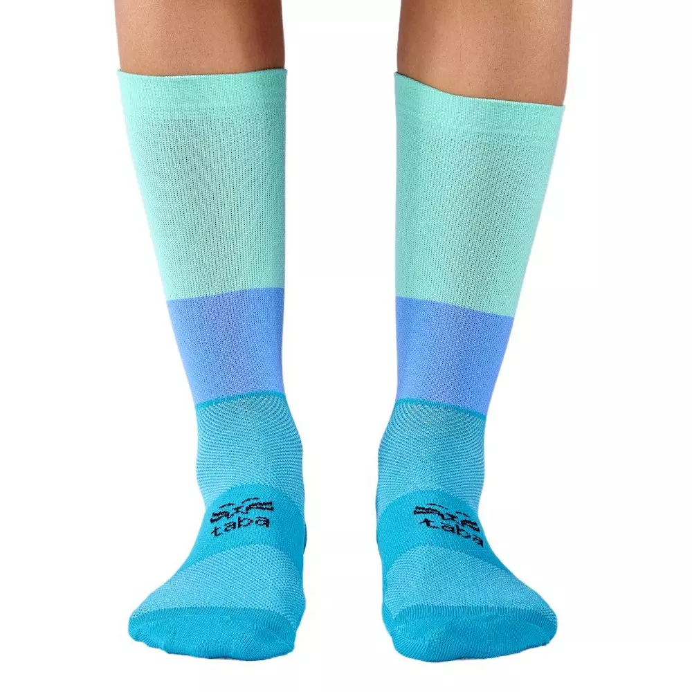 Taba Sport Media Ciclismo Arcoiris Azul 4 Taba Sport Media Ciclismo Arcoiris Azul - Imagen 2