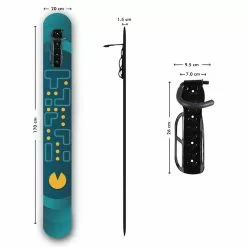 Luha Soporte Pared Para Bicicleta Diseño The Pacman Route