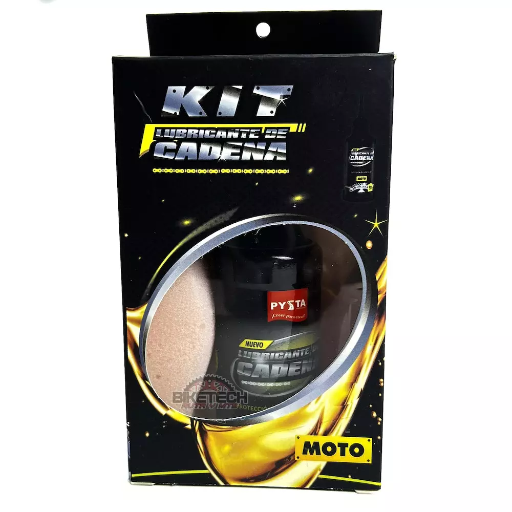 Pista Kit Lubricante Y Desengrasante De Cadena Para Moto Bicicleta 4 Pista Kit Lubricante Y Desengrasante De Cadena Para Moto Bicicleta - Imagen 2