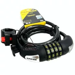 Candado Clave SPARK Guaya Para Bicicleta / Moto Alta Seguridad -Bicicletas Ventas tX38gZHc9DbBCBK KuMgmKKt4