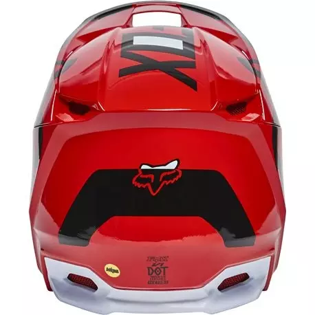 Casco Fox V1 Lux Ece 2022 Color Rojo Fluo 6 Casco Fox V1 Lux Ece 2022 Color Rojo Fluo - Imagen 4