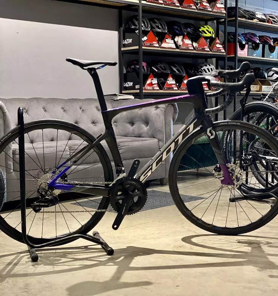 Bicicleta SCOTT Foil M2022 Carbono Grupo 105 Hidráulico 3 Bicicleta SCOTT Foil M2022 Carbono Grupo 105 Hidráulico