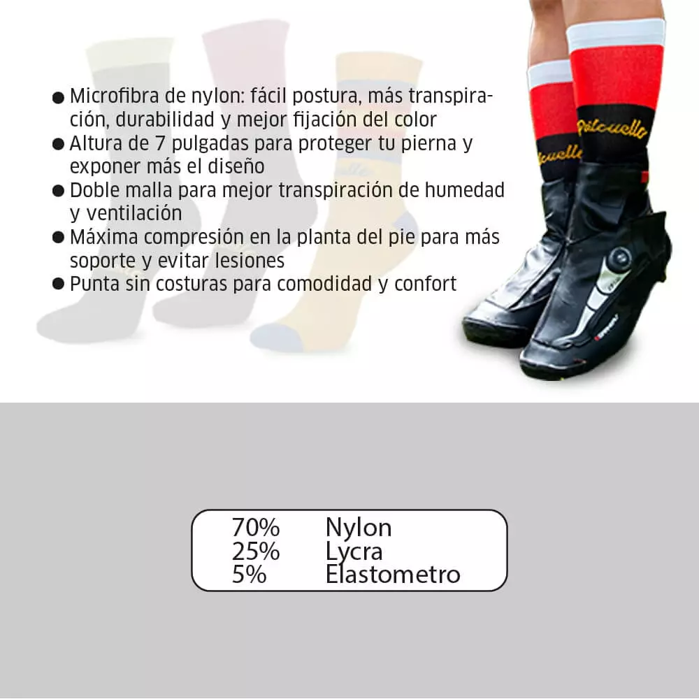 Pal Cuello Medias De Ciclismo Unisex Palcuello Verde Sandia 5 Pal Cuello Medias De Ciclismo Unisex Palcuello Verde Sandia - Imagen 3