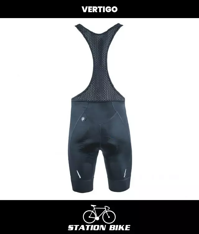 Pantalon Ciclismo Con Tirantas Dama Vertigo Corta Negra 4 Pantalon Ciclismo Con Tirantas Dama Vertigo Corta Negra - Imagen 2