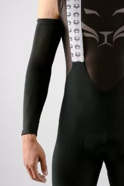 Taba Sport Manga Ciclismo Microfibra Negra