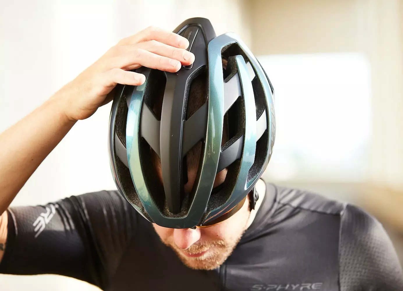 Casco Ruta Genesis Ce Blue Haze + Mips Lazer 7 Casco Ruta Genesis Ce Blue Haze + Mips Lazer - Imagen 5