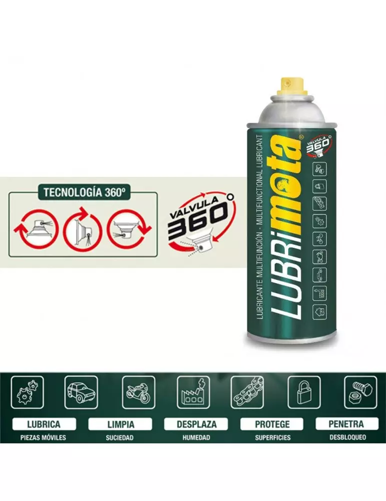 Lubricante Cadenilla LUBRIMOTA 216ml 3 Lubricante Cadenilla LUBRIMOTA 216ml
