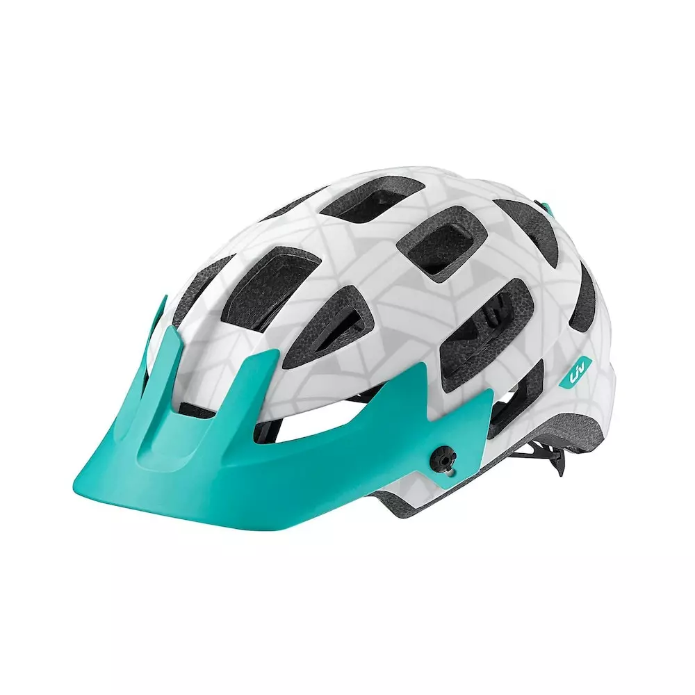 Casco MTB Liv Infinita Blanco/Aqua 3 Casco MTB Liv Infinita Blanco/Aqua