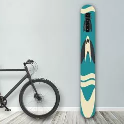 Luha Soporte Pared Para Bicicleta Diseño Blue Cube Art -Bicicletas Ventas x4 sCB4 2QJ UYBAjxT D3klI