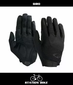 Guantes Giro Bravo Gel Lf Negro
