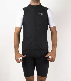 Fucking PR Chaleco Negro Impermeable Para Hombre FPR