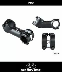 Espiga PRO Lt Os 31.8 +/ 6 Grad Negro Aluminio