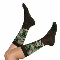 Taba Sport Media Ciclismo Camuflada Verde Militar