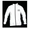 Ciclo Colombia Chaqueta Rompeviento Semi Impermeable Ciclocolombia Gris Full Reflectivo