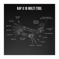 Multiherramientas Lezyne Rap II 18 -Bicicletas Ventas y yj5E4ZNfNJQiZ8Gc8jFueG0