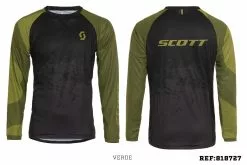 GW Buso Hombre Scott Negro/Verde