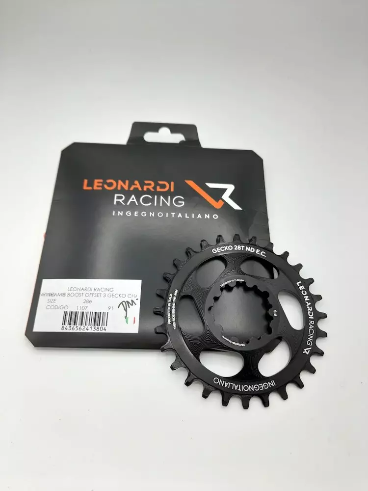 Leonardi Racing Plato/coronilla LEONARDI MTB 28T Redonda DM Montaje Directo Negra Compatible SRAM 3 Leonardi Racing Plato/coronilla LEONARDI MTB 28T Redonda DM Montaje Directo Negra Compatible SRAM
