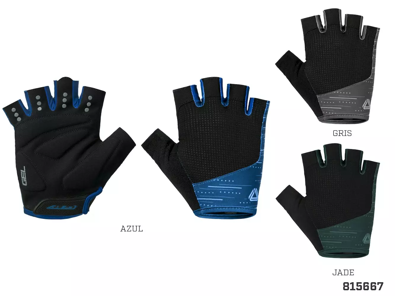 Guantes Cortos Jet GW (Gris) 3 Guantes Cortos Jet GW (Gris)
