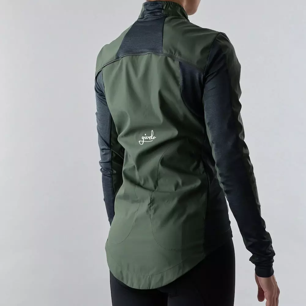 Givelo Chaqueta Mujer Quick Free Verde Militar 7 Givelo Chaqueta Mujer Quick Free Verde Militar - Imagen 5