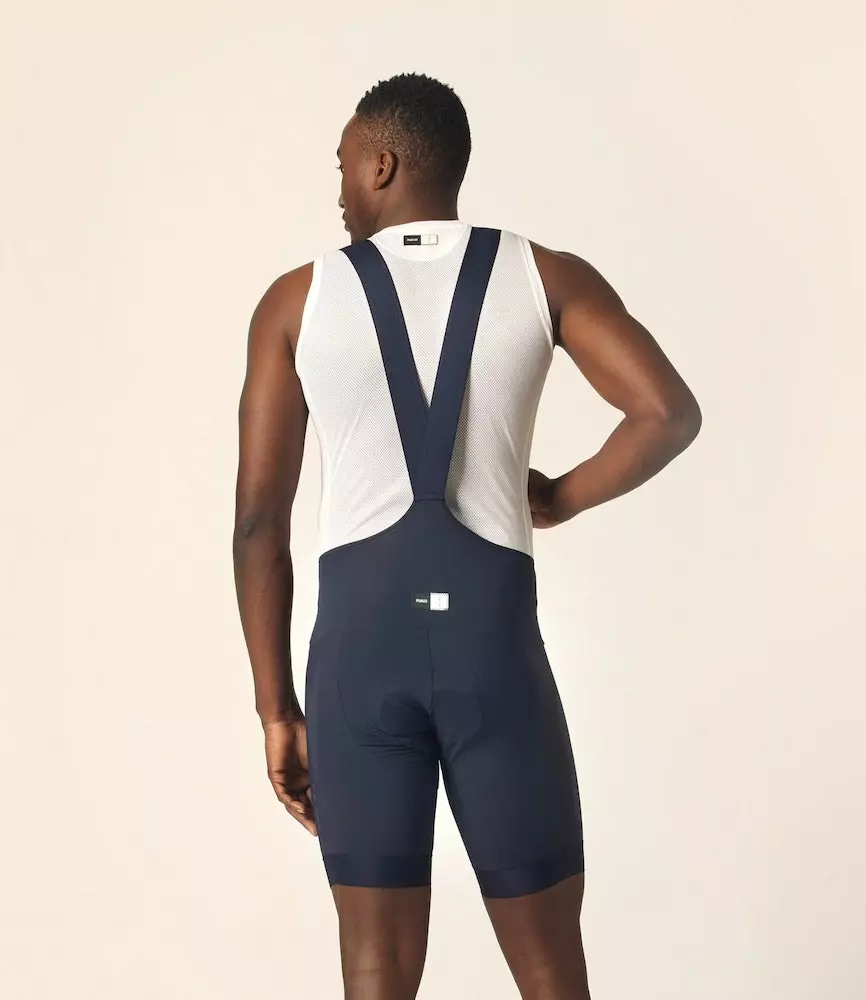 PEdaLED Mirai Lightweight Bib Shorts - Dark Navy 4 PEdaLED Mirai Lightweight Bib Shorts - Dark Navy - Imagen 2
