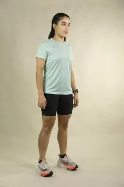 Gavia Camiseta Running Para Mujer Menta